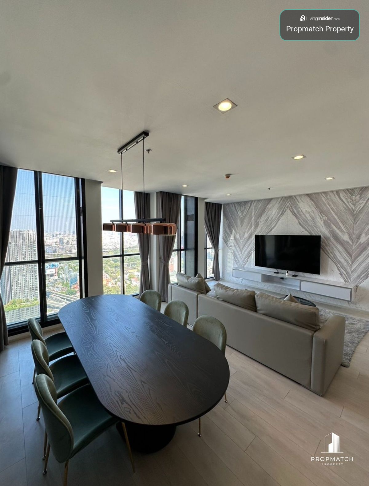 ✨Flash Deal ✨Noble Ploenchit ( 2Bed 2Bath 120SQM.) พร้อมอยู่ ! เพียง 44,000,000 บาท Tel.0981315848 @propmatch – รูปที่ 3