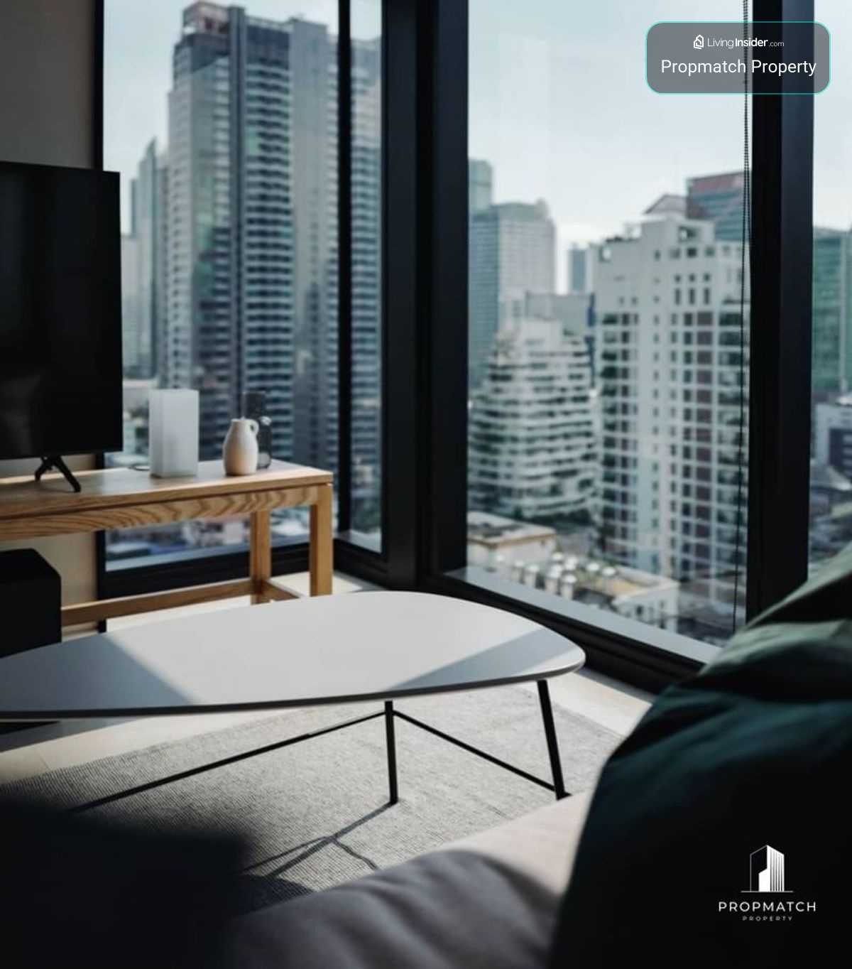 ✨Flash Deal ✨The Loft Silom ( 2Bed 1Bath 68SQM.) แต่งครบพร้อมอยู่ !! เพียง 59,000บาทต่อเดือน Tel.0981315848 @propmatch – รูปที่ 2