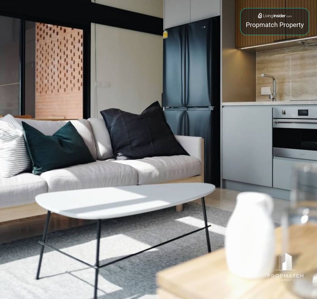 ✨Flash Deal ✨The Loft Silom ( 2Bed 1Bath 68SQM.) แต่งครบพร้อมอยู่ !! เพียง 59,000บาทต่อเดือน Tel.0981315848 @propmatch – รูปที่ 4