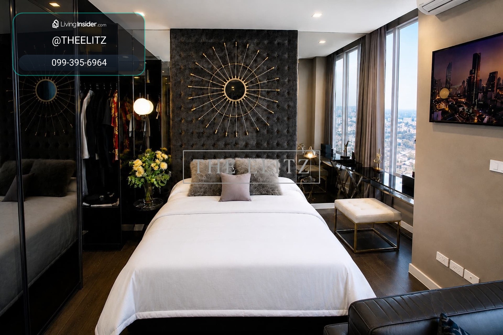 ✨ Stunning Fully Decorated Unit | High Floor Views Living - Premium Aesthetic Appeal ✨ – รูปที่ 4