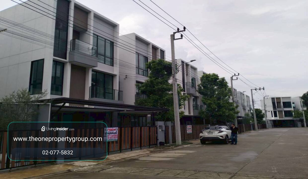 บ้านแฝด 3 ชั้น ม.นิว คอนเน็กซ์ เฮาส์ ดอนเมือง ถ.วิภาวดีรังสิต แขวงสนามบิน เขตดอนเมือง กรุงเทพมหานคร – รูปที่ 2