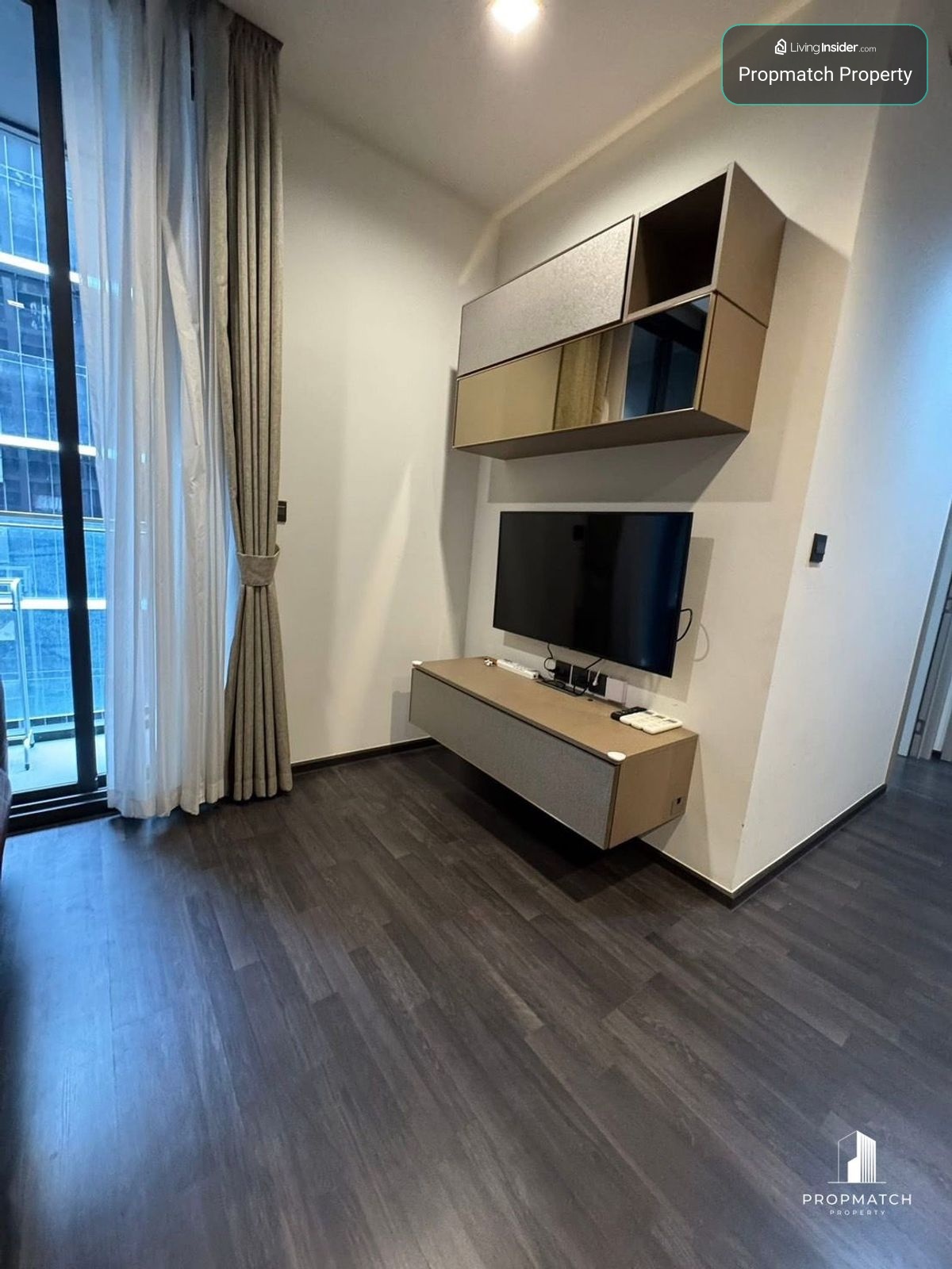 ✨Flash Deal ✨THE LINE Asoke-Ratchada( 2Bed 1Bath 46SQM.) แต่งครบพร้อมอยู่ !! เพียง 30,000 บาทต่อเดือน Tel.0981315848 @propmatch – รูปที่ 3