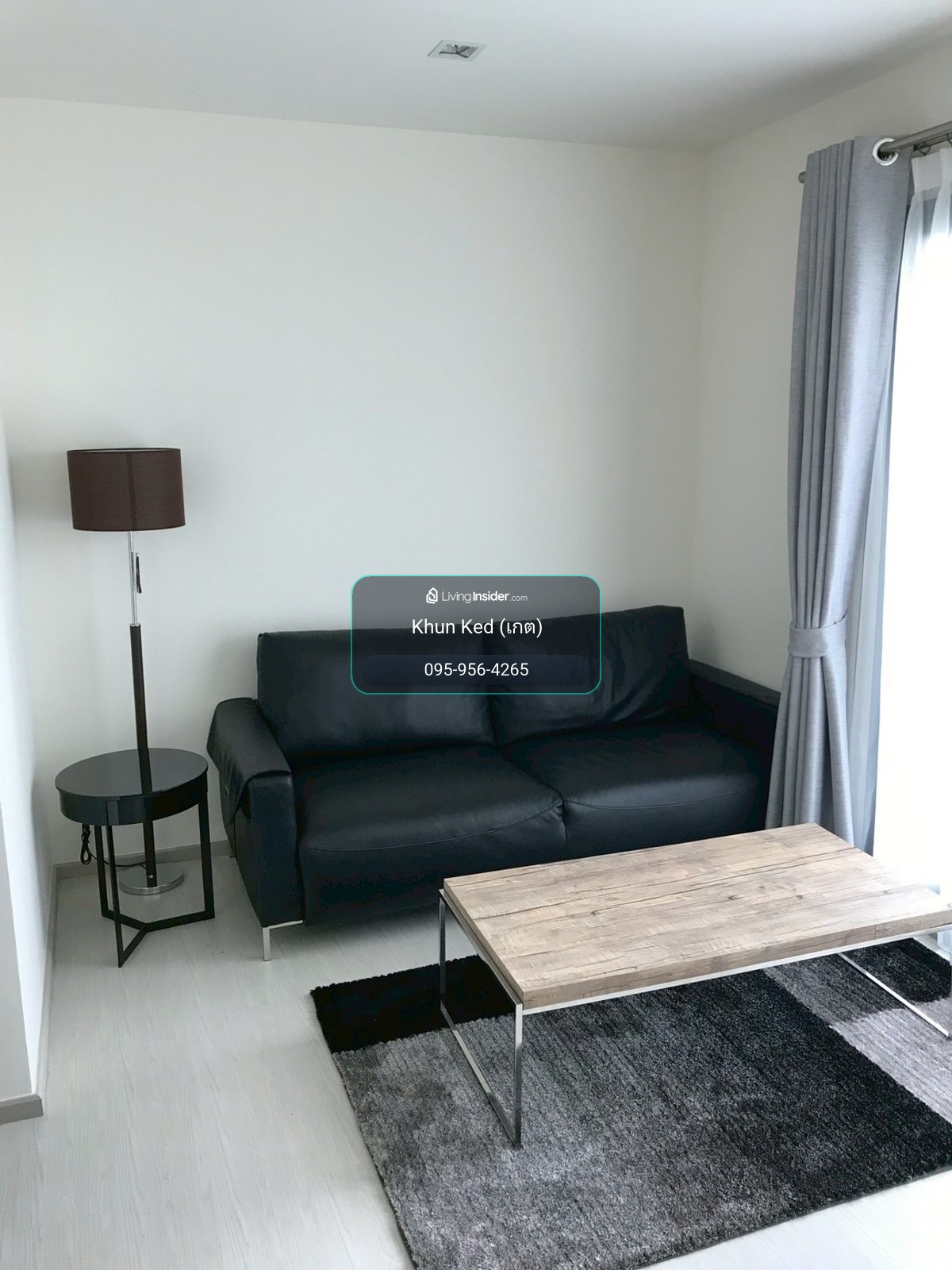(FOR RENT) คอนโด RHYTHM สุขุมวิท 36-38  I 1-BR วิวสระ เฟอร์+เครื่องใช้ไฟฟ้าครบ ㅡ ใกล้ 🚆BTS ทองหล่อ – รูปที่ 3