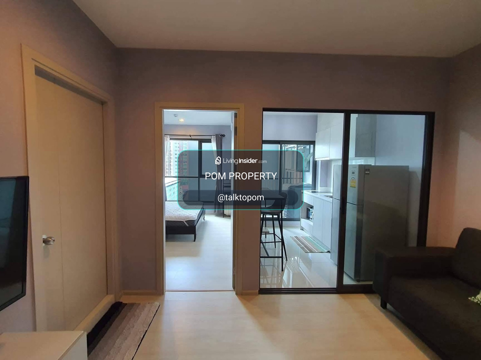 🌿 ห้องเย็นสบาย ลมโกรกตลอดวัน! ให้เช่า 1 นอน 30 ตร.ม. Life Sukhumvit 48 ชั้น 10 ตึก S ใกล้ BTS พระโขนง แต่งครบพร้อมอยู่ – รูปที่ 3