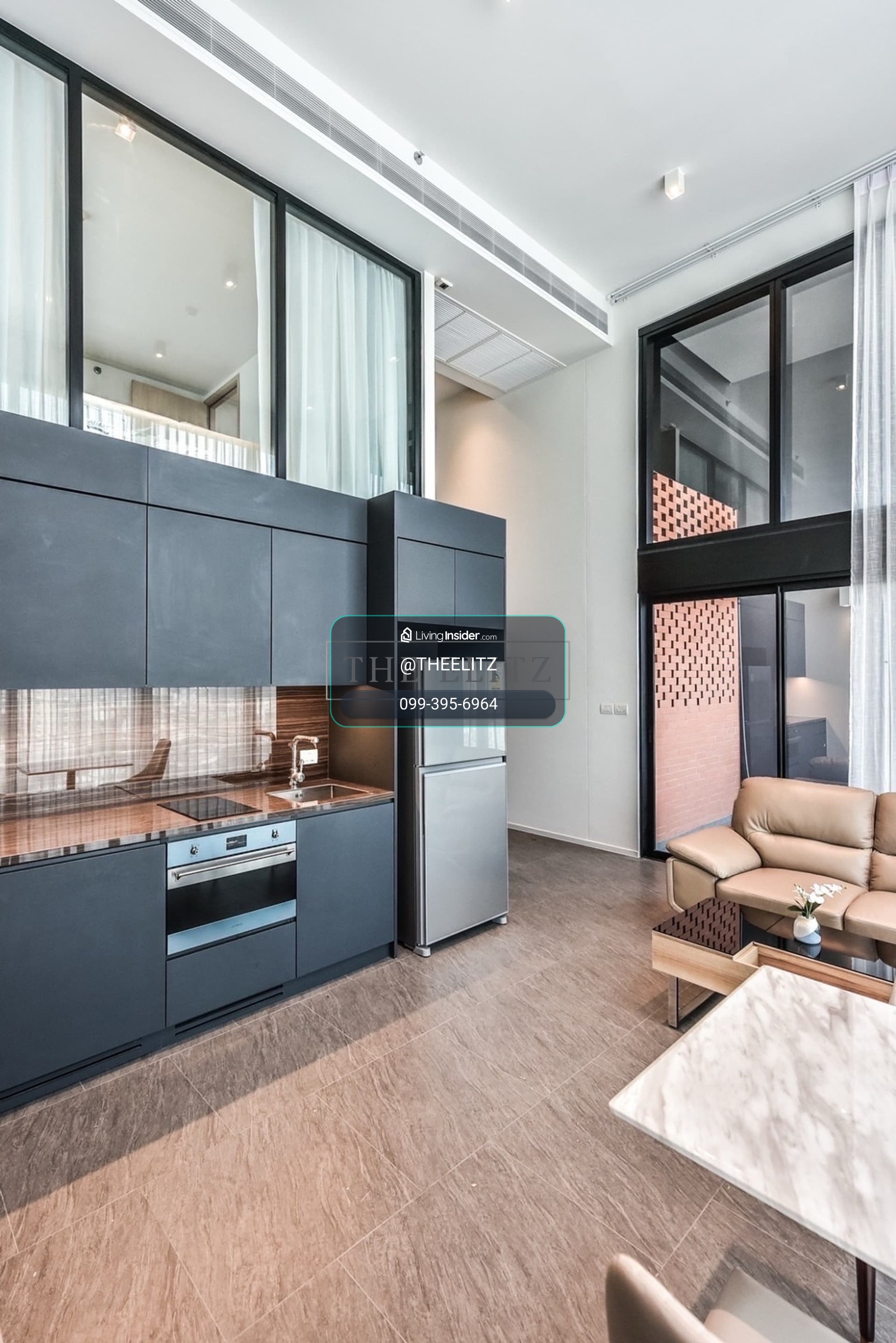 ✨ Beautiful Duplex Living - Stylish Design & A Distinctive Two-Level Residence in the Heart of Silom ✨  – รูปที่ 2