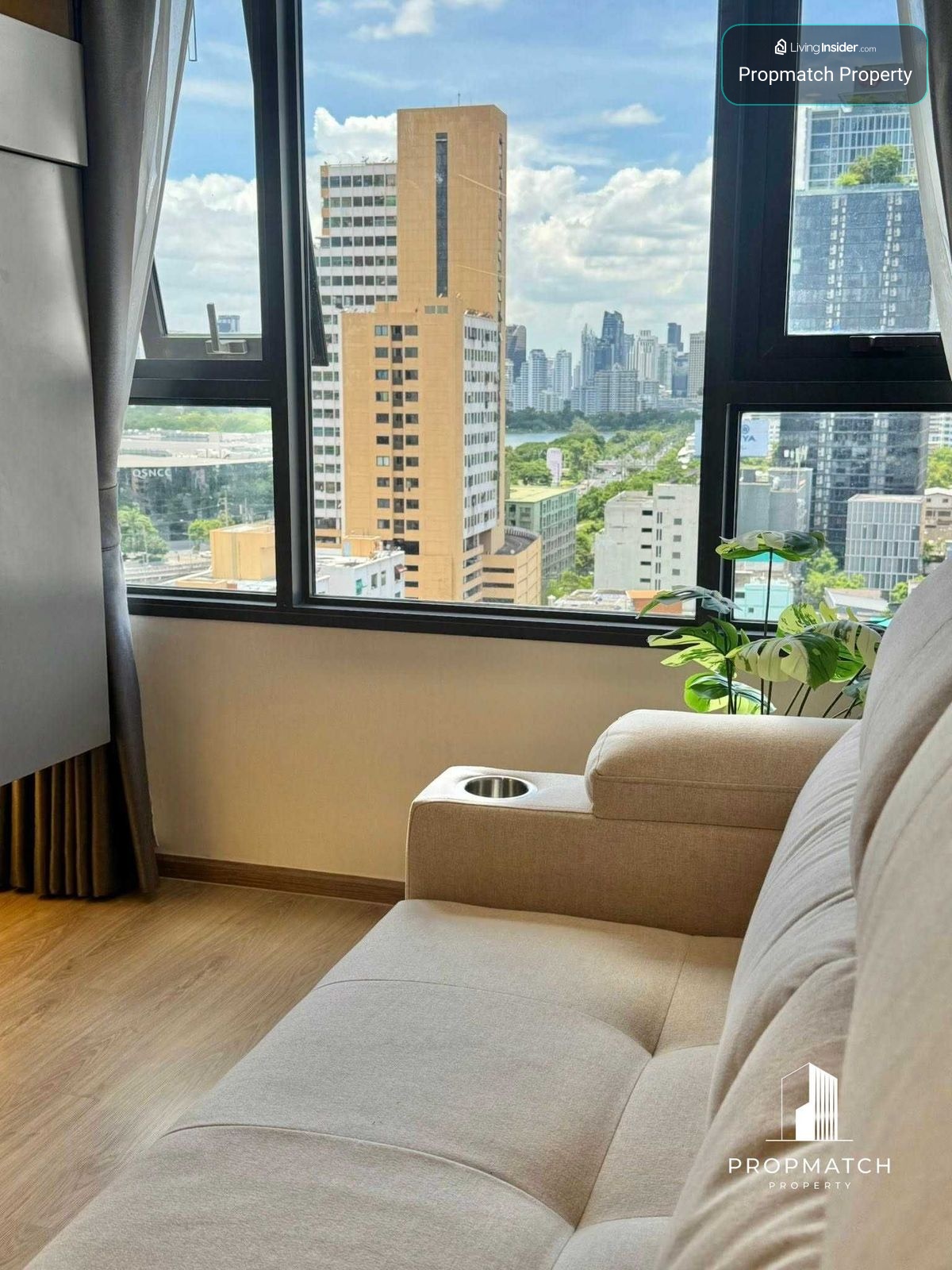 ✨Flash Deal ✨ Life Rama 4 - Asoke( 1Bed 1Bath 32.4SQM.) แต่งครบพร้อมอยู่ !! เพียง 27,000 บาทต่อเดือน Tel.0981315848 @propmatch – รูปที่ 2