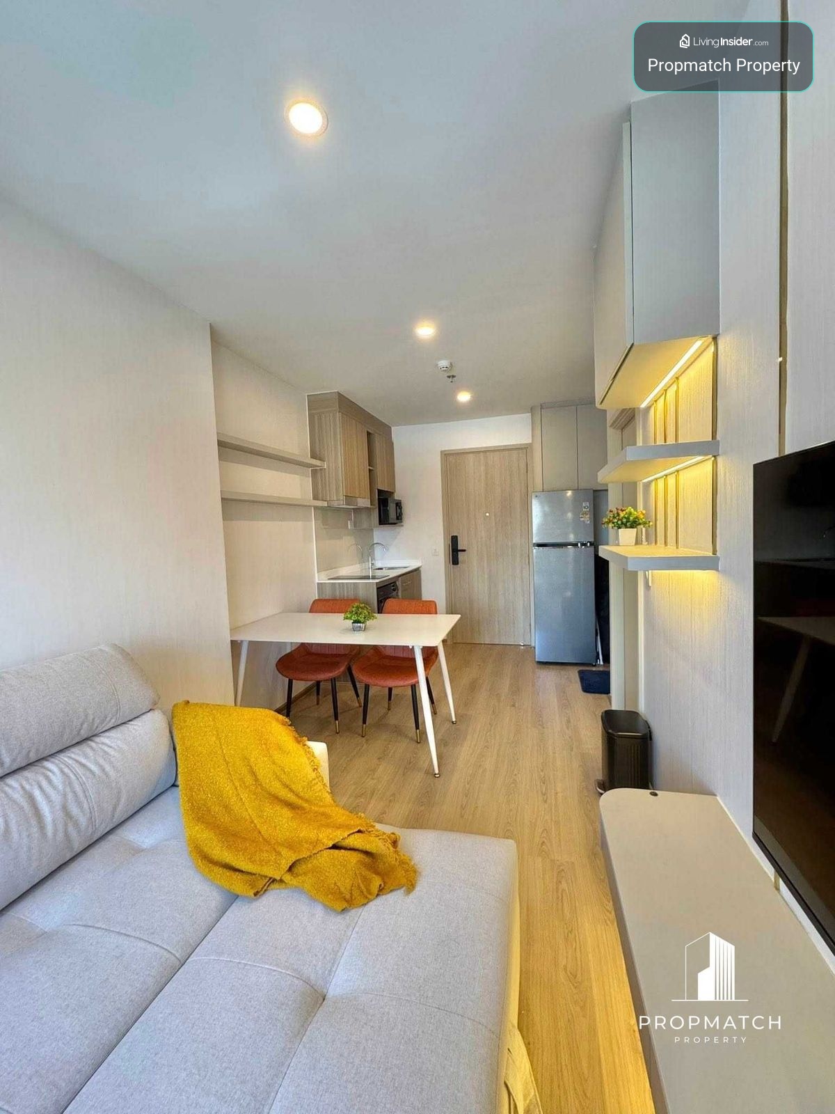 ✨Flash Deal ✨ Life Rama 4 - Asoke( 1Bed 1Bath 32.4SQM.) แต่งครบพร้อมอยู่ !! เพียง 27,000 บาทต่อเดือน Tel.0981315848 @propmatch – รูปที่ 4