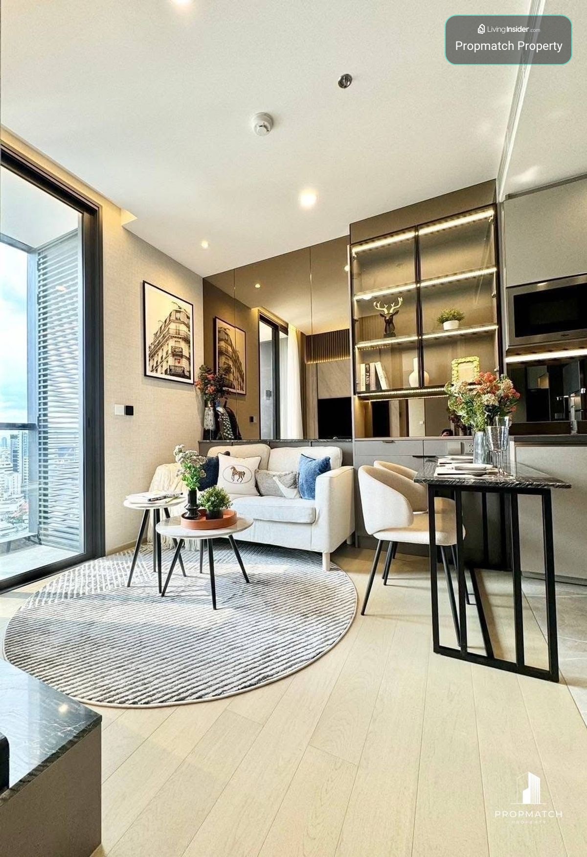 ✨Flash Deal ✨THE EXTRO Phayathai-Rangnam( 1Bed 1Bath 33SQM.) แต่งครบพร้อมอยู่ !! เพียง 30,000 บาทต่อเดือน Tel.0981315848 @propmatch – รูปที่ 4