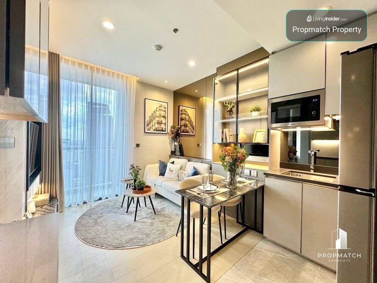 ✨Flash Deal ✨THE EXTRO Phayathai-Rangnam( 1Bed 1Bath 33SQM.) แต่งครบพร้อมอยู่ !! เพียง 30,000 บาทต่อเดือน Tel.0981315848 @propmatch – รูปที่ 2