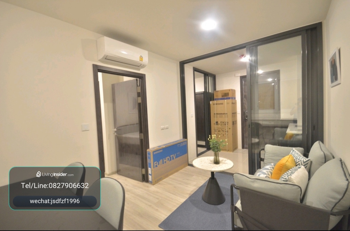 XT ห้วยขวาง | 1ห้องนอน ชั้นสูง 22 (เพียง 75ม ถึง MRT ห้วยขวาง) 18,000 บาท / เดือน – รูปที่ 2