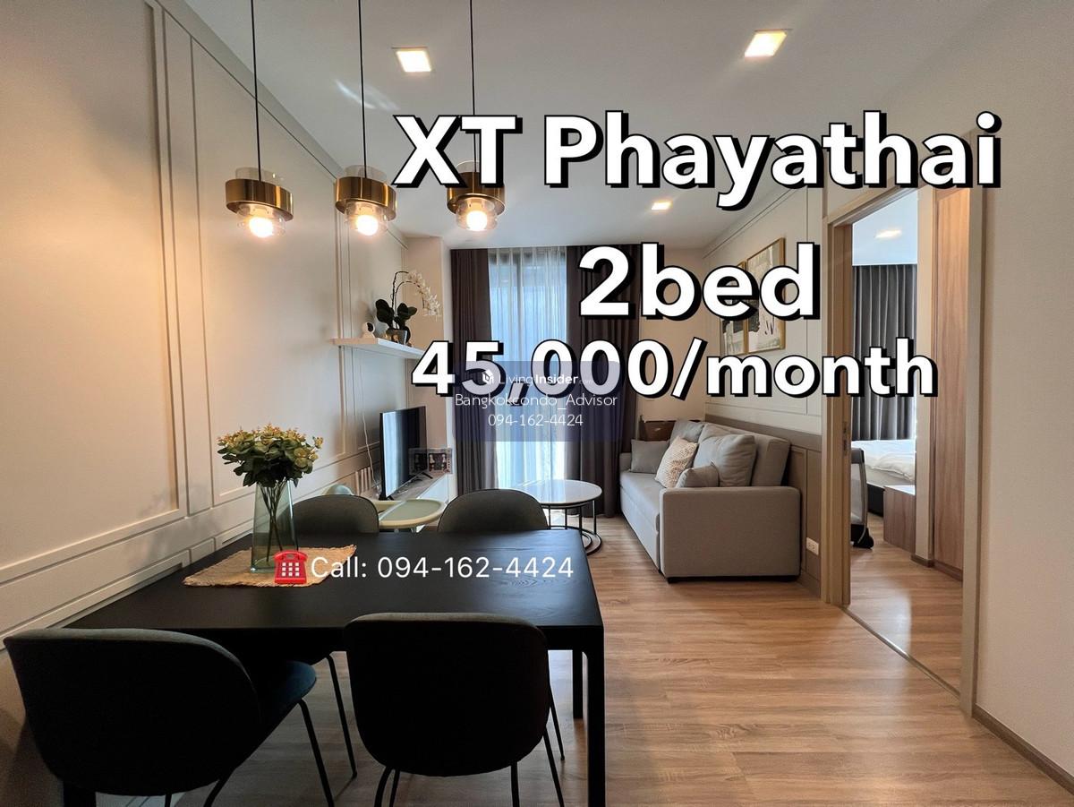 XT Phayathai 2BED 2BATH * Best Price * 🔥45,000/Month🔥rare Unit Please Hurry !!! ☎️Call/Line: 094-162-4424 Loading...