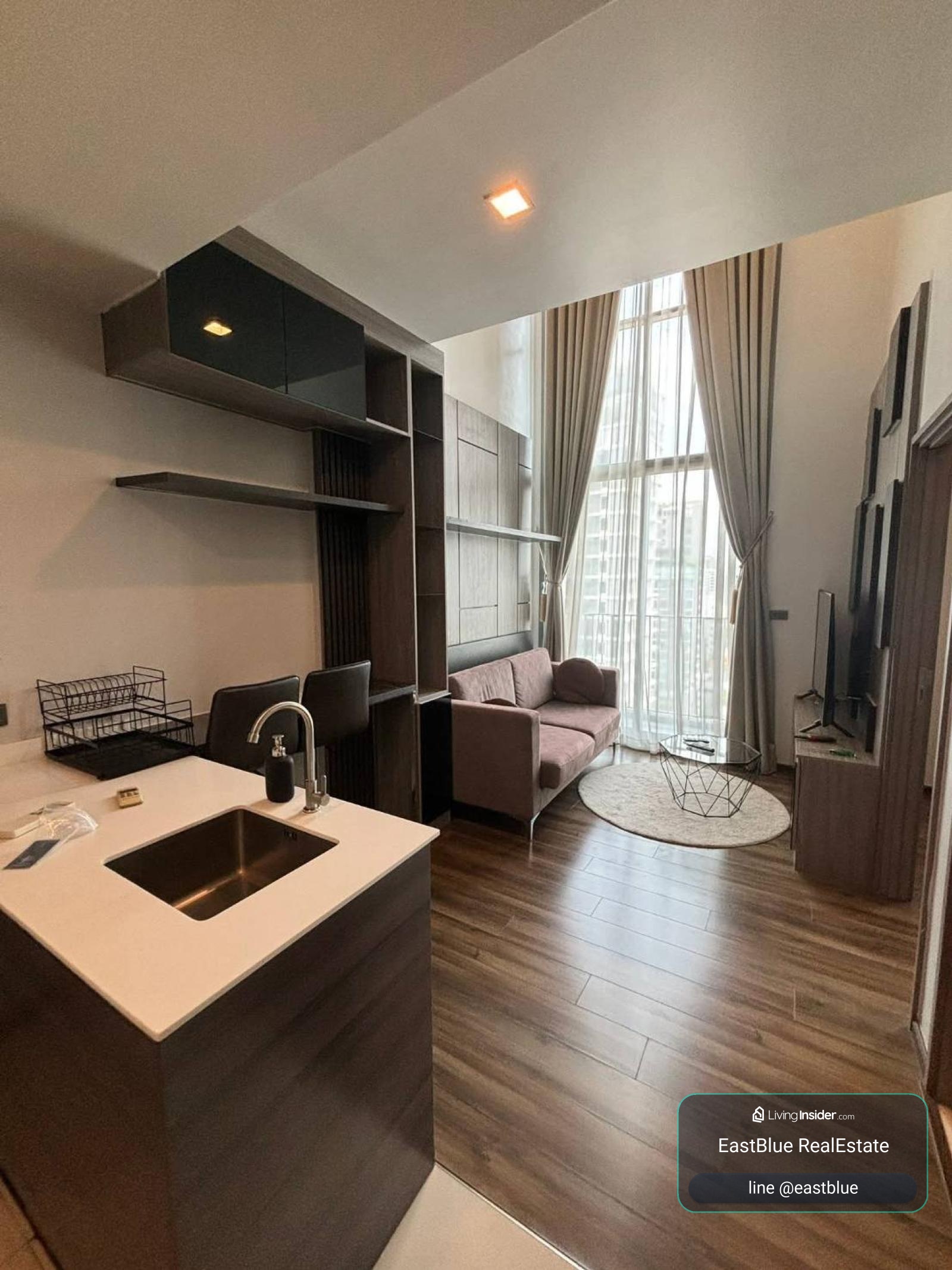 Great deal! 2-bedroom condo Ceil by Sansiri near BTS Ekkamai
Rent for only 36,000 THB/month with complete amenities! 0642748883 – รูปที่ 2
