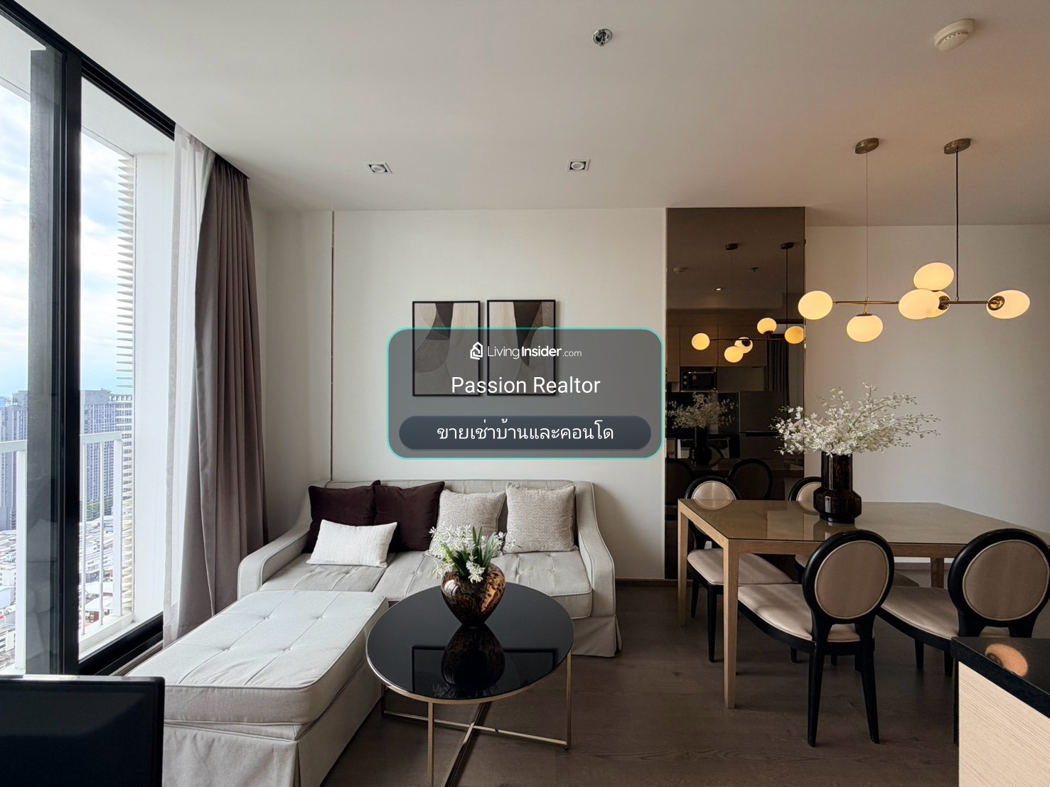 💛เช่าพร้อมอยู่ ✔️2 Bed ⛳ Park Origin Phrom phong (Park 24) 💸 เพียง 45,000 บาท/เดือน* – รูปที่ 3