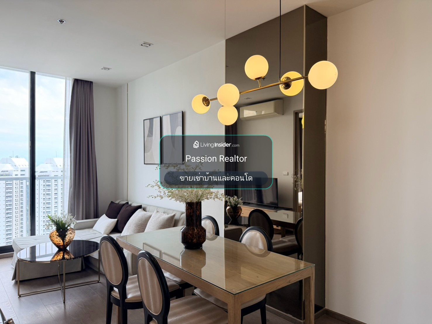 💛เช่าพร้อมอยู่ ✔️2 Bed ⛳ Park Origin Phrom phong (Park 24) 💸 เพียง 45,000 บาท/เดือน* – รูปที่ 4