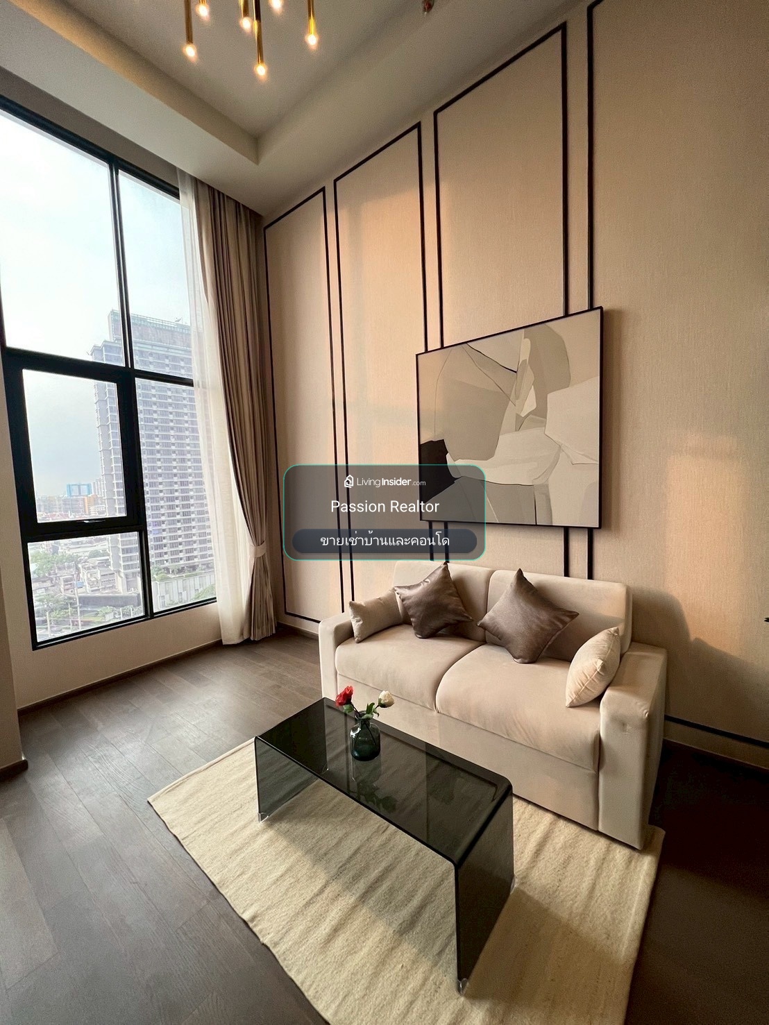 Rent 🔥 Park Origin Chula-samyan 🏢 Penthouse 3 bedrooms, size 170 sq.m. 💰 Price 170,000 baht/month* near Sam Yan and Hua Lamphong – รูปที่ 3