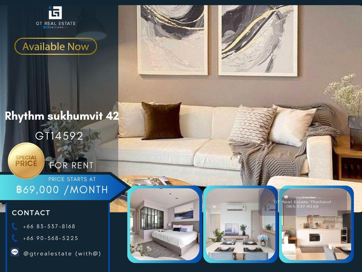 คอนโด Rhythm Sukhumvit 42 เดินทางสะดวก ใกล้รถไฟฟ้าบีทีเอส มีรถรับส่ง ห้องสวย เฟอร์นิเจอร์ครบ พร้อมอยู่ Loading...