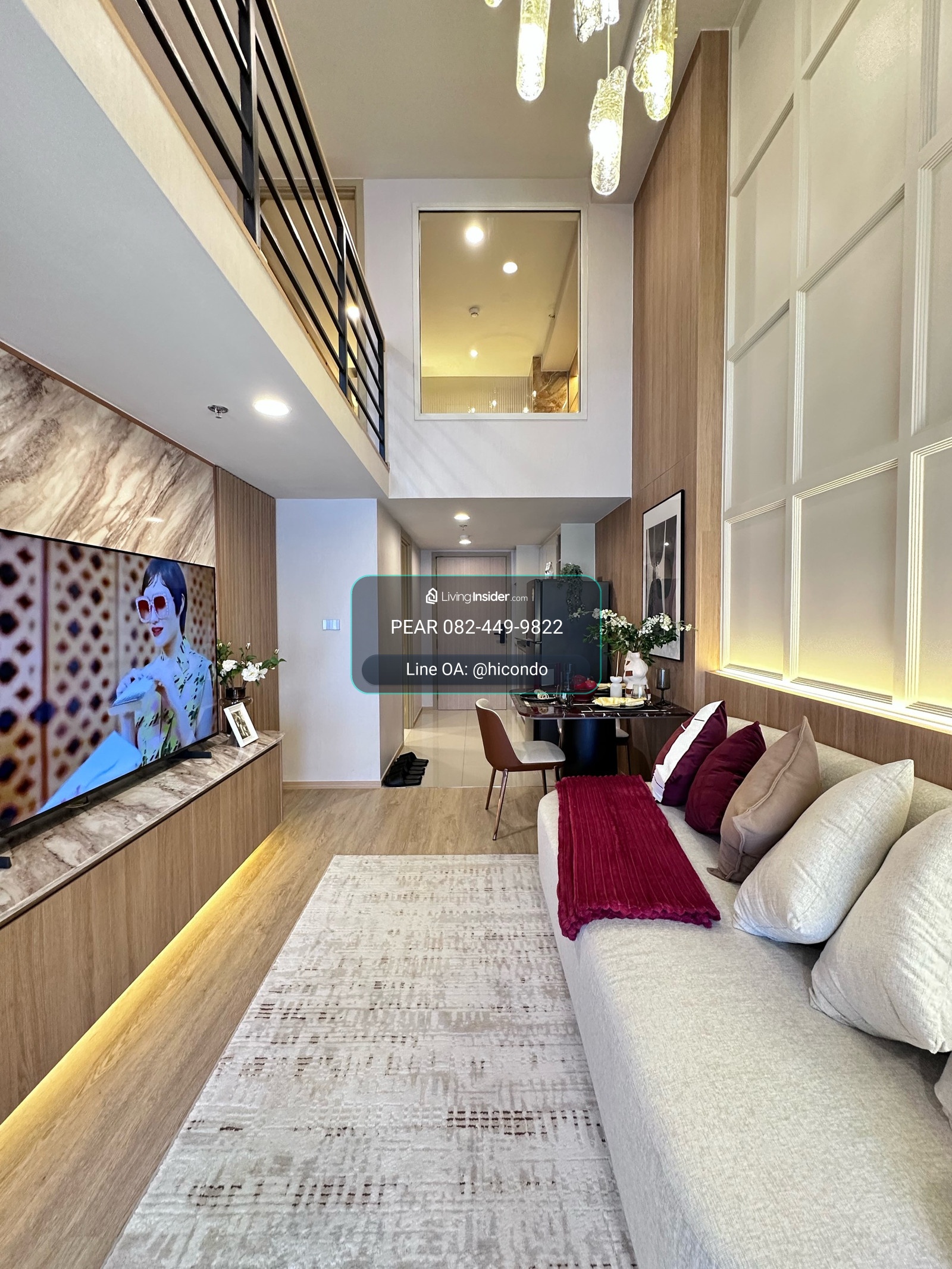 Culture Chula - 2 bedrooms, 1 water, price 12.xx million + promotion | but if looking for 11 million prices, must be urgent | 082-4499822 Praewa – รูปที่ 3