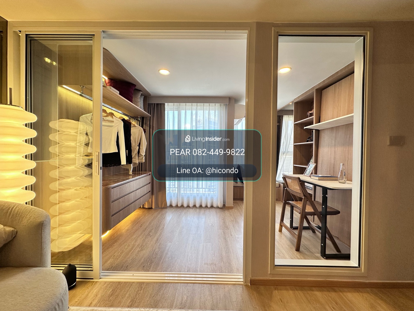 Culture Chula - 2 bedrooms, 1 water, price 12.xx million + promotion | but if looking for 11 million prices, must be urgent | 082-4499822 Praewa – รูปที่ 4