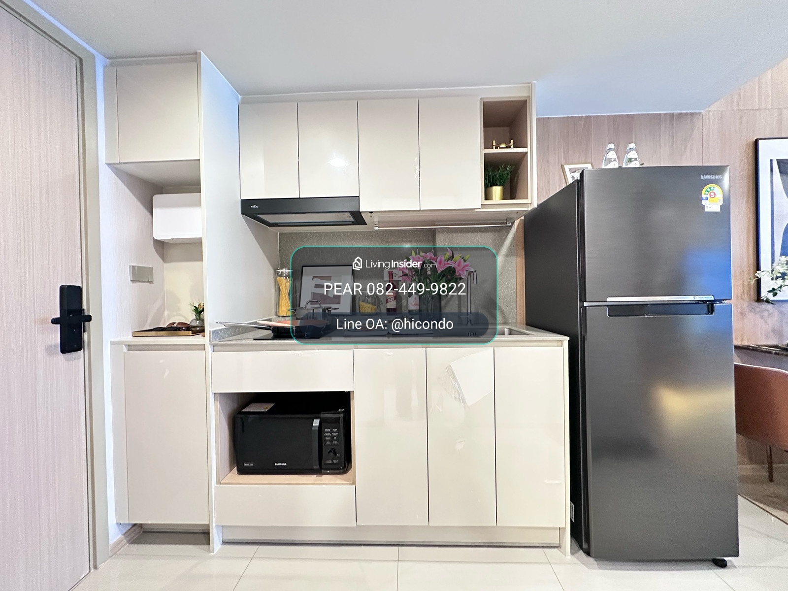 Culture Chula - 2 bedrooms, 1 water, price 12.xx million + promotion | but if looking for 11 million prices, must be urgent | 082-4499822 Praewa – รูปที่ 2