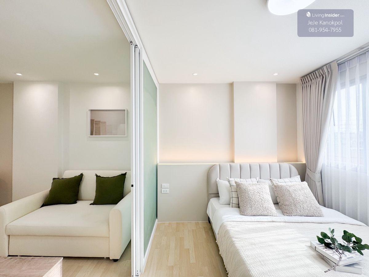 ขาย !! ดีคอนโด รามอินทรา (Dcondo Ramindra)  เฟอร์นิเจอร์ครบ  รถไฟฟ้า สายสีชมพู สถานีวัชรพล Loading...