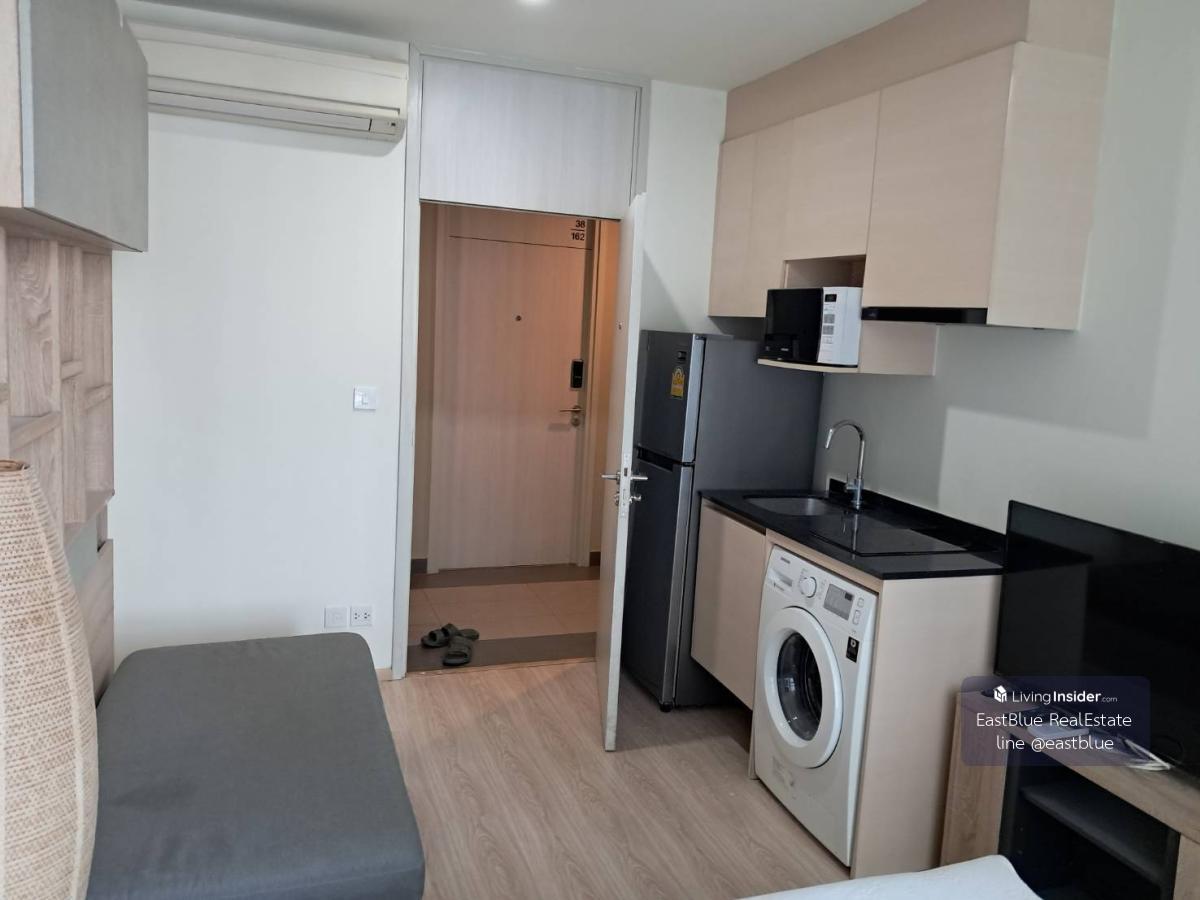 ราคาจริงรวมค่าใช้จ่ายแล้วคอนโด Studio พร้อมอยู่ ใกล้ MRT ศูนย์วัฒนธรรม! ราคาพิเศษ 2.7 ล้าน ที่ Noble Revolve Ratchada! Loading...