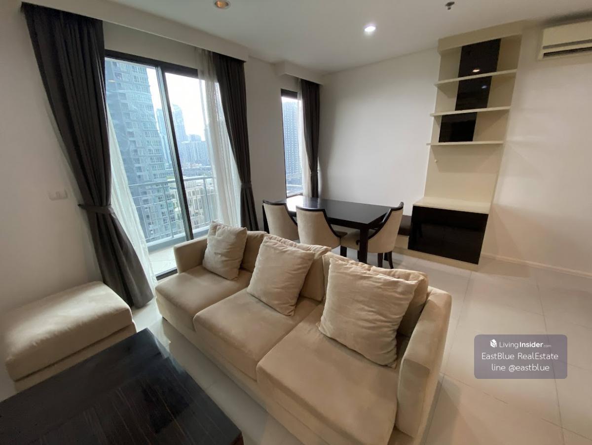 Condo for rent, Villa Asoke, 2 bedrooms, near MRT Phetchaburi. 80 sq m. with fitness center, swimming pool, convenient transportation, only 45,000 baht! Loading...