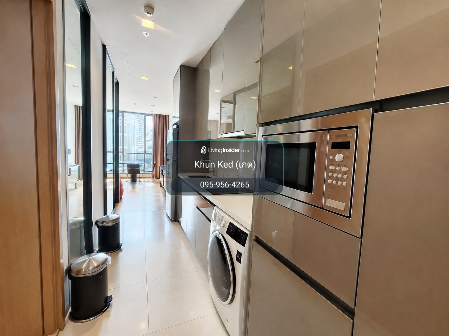 🟢 (FOR RENT) HYDE Sukhumvit 13 ห้องว่างพร้อมเข้าชม  1 นอน 45.89 ตร.ม. เฟอร์นิเจอร์พร้อมเครื่องใช้ไฟฟ้าครบครัน ⎯ 🚆 ใกล้ BTS นานา – รูปที่ 3
