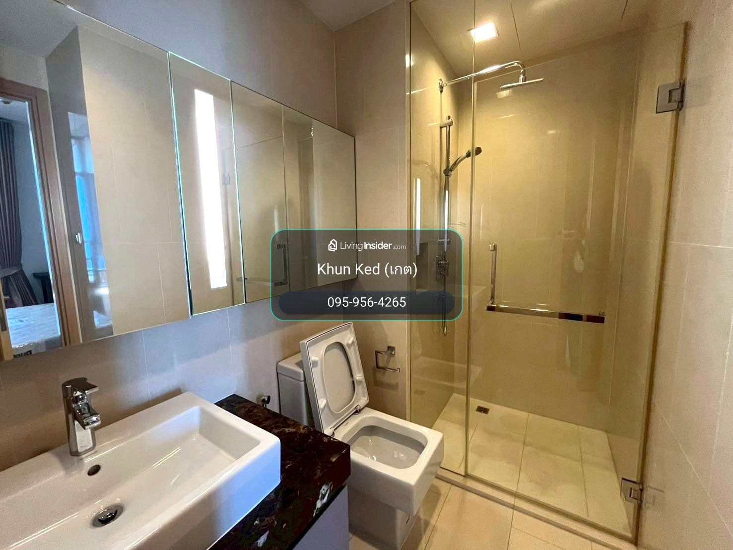 🟢 (FOR RENT) HYDE Sukhumvit 13 ห้องว่างพร้อมเข้าชม  1 นอน 45.89 ตร.ม. เฟอร์นิเจอร์พร้อมเครื่องใช้ไฟฟ้าครบครัน ⎯ 🚆 ใกล้ BTS นานา – รูปที่ 4