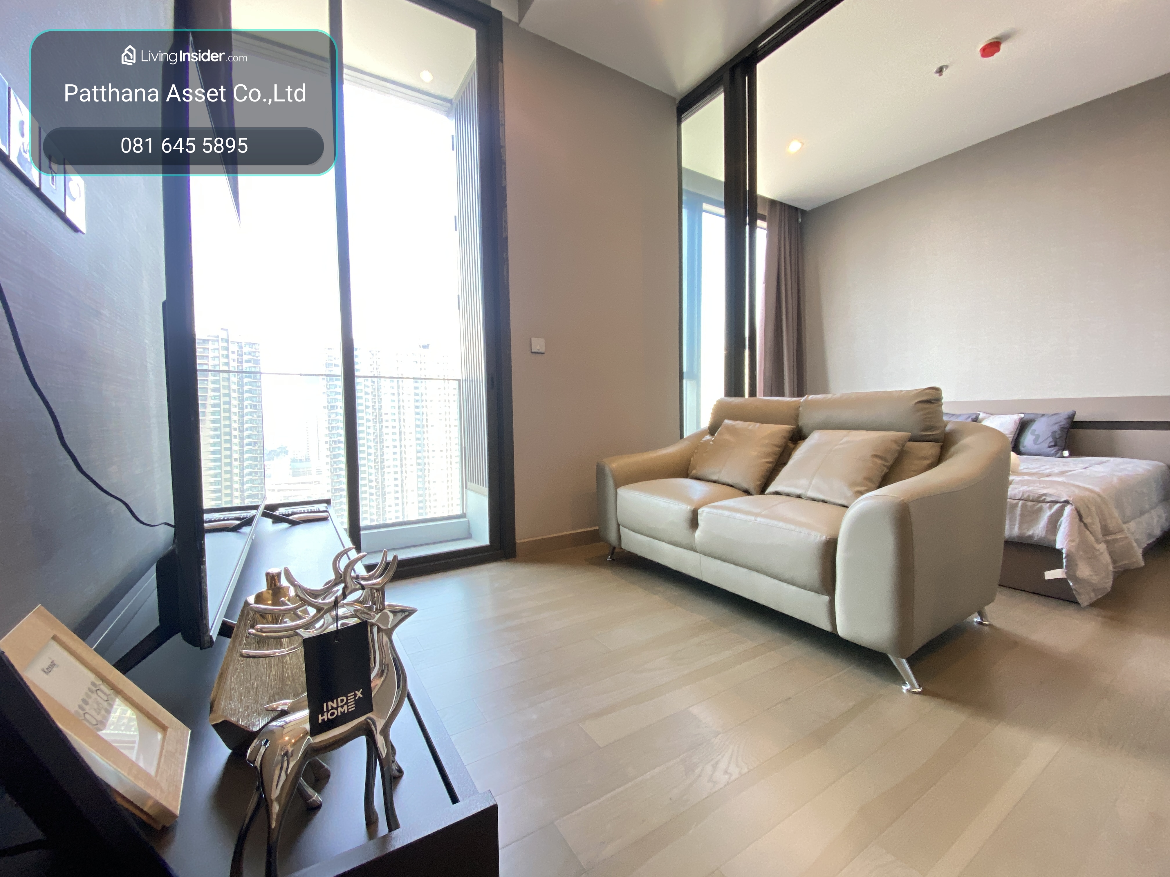 ให้เช่า 1 ห้องนอน แต่งครบ คอนโดหรูที่สุดบนแยกเพชรบุรี-อโศก ใกล้ Singha Complex, MRT เพชรบุรี, มศว. – รูปที่ 3