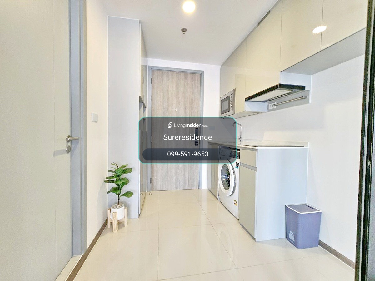 9638♛ให้เช่าคอนโด 1 ห้องนอน♙โซโห​ แบงค็อก​ รัชดา♜MRT ห้วยขวาง (200 เมตร)∞099-5919653,065-9423251🜲Line@sureresidence – รูปที่ 4