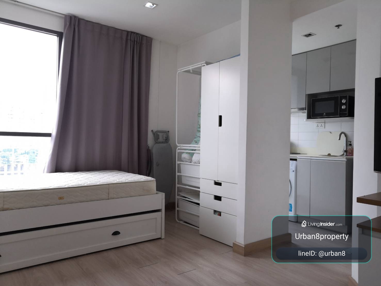 ★ Ideo Mobi Phayathai ★ 23 ตรม.,ชั้น 17 (1 ห้องนอน), ★ใกล้ BTS พญาไท ★ใกล้สถานศึกษา, สถานที่ราชการ และ ห้างสรรพสินค้า★ สิ่งอำนวยความสะดวกมากมาย★ เครื่องใช้ไฟฟ้าครบครัน★  – รูปที่ 3