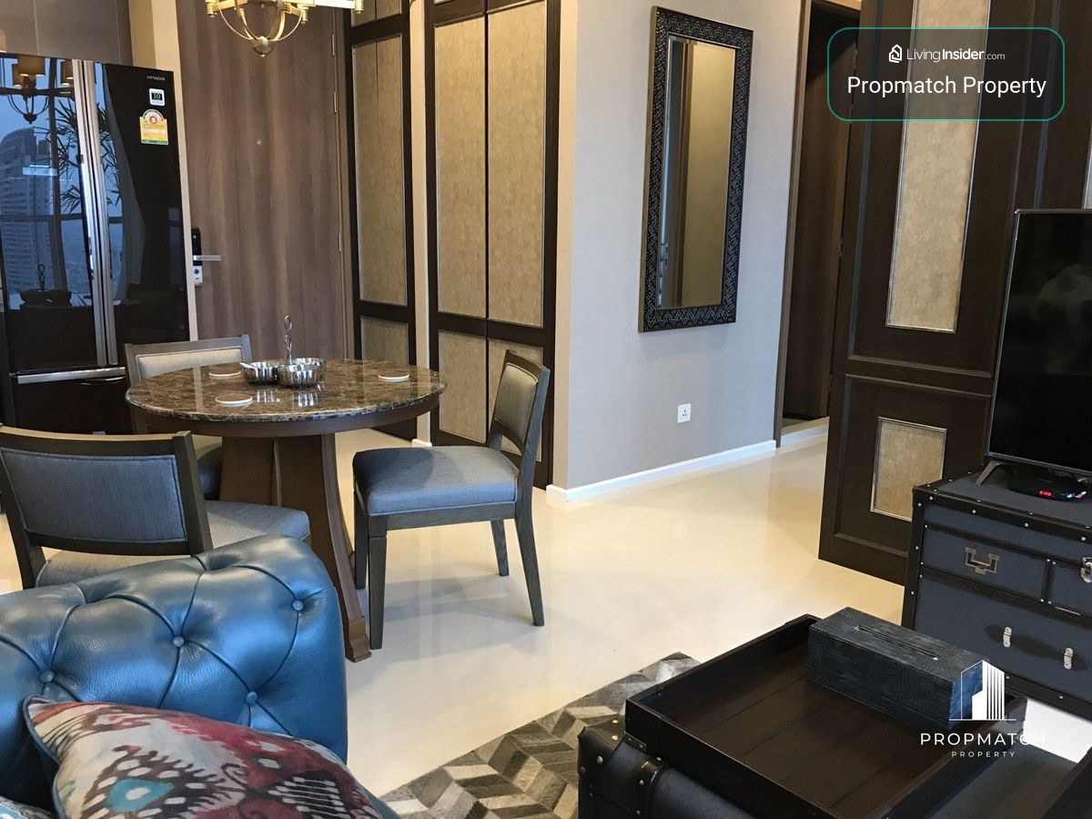 ✨Flash Deal ✨Menam Residences( 2Bed 2Bath 73SQM.) แต่งครบพร้อมอยู่ !! เพียง 55,000 บาทต่อเดือน Tel.0981315848 @propmatch – รูปที่ 2