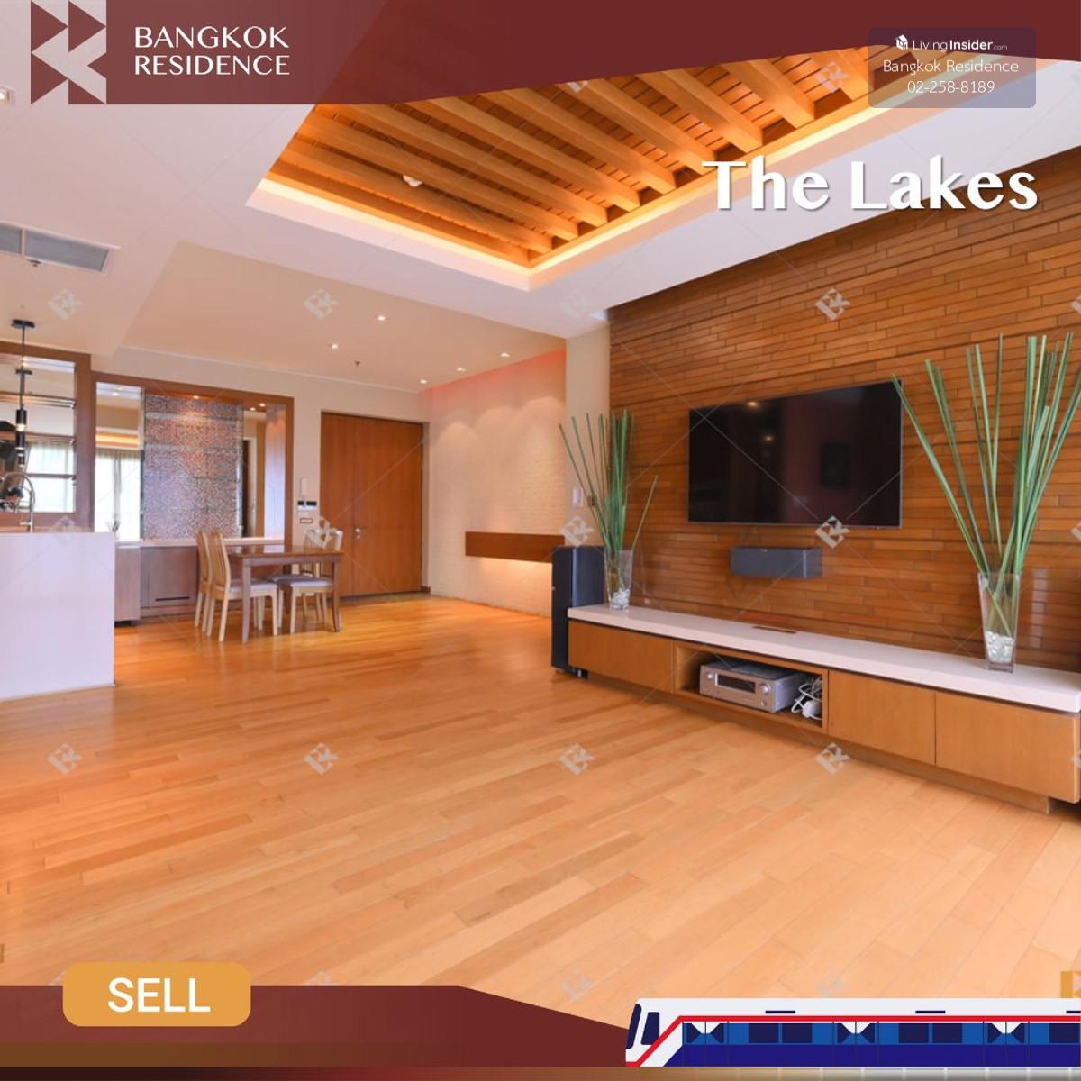 🔥Hot Deal! Newly renovated, Lake view, Super rare💎 The Lakes near BTS Asoke Loading...