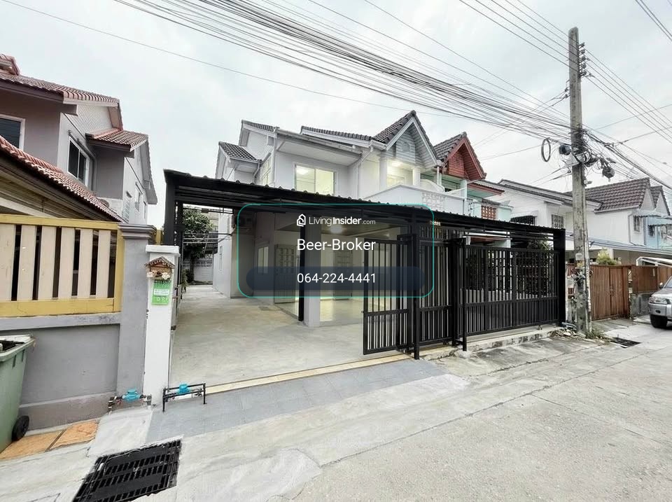 Twin Home 3bedroom on Rattanathibet Road, suitable for office use or company registration.  – รูปที่ 2