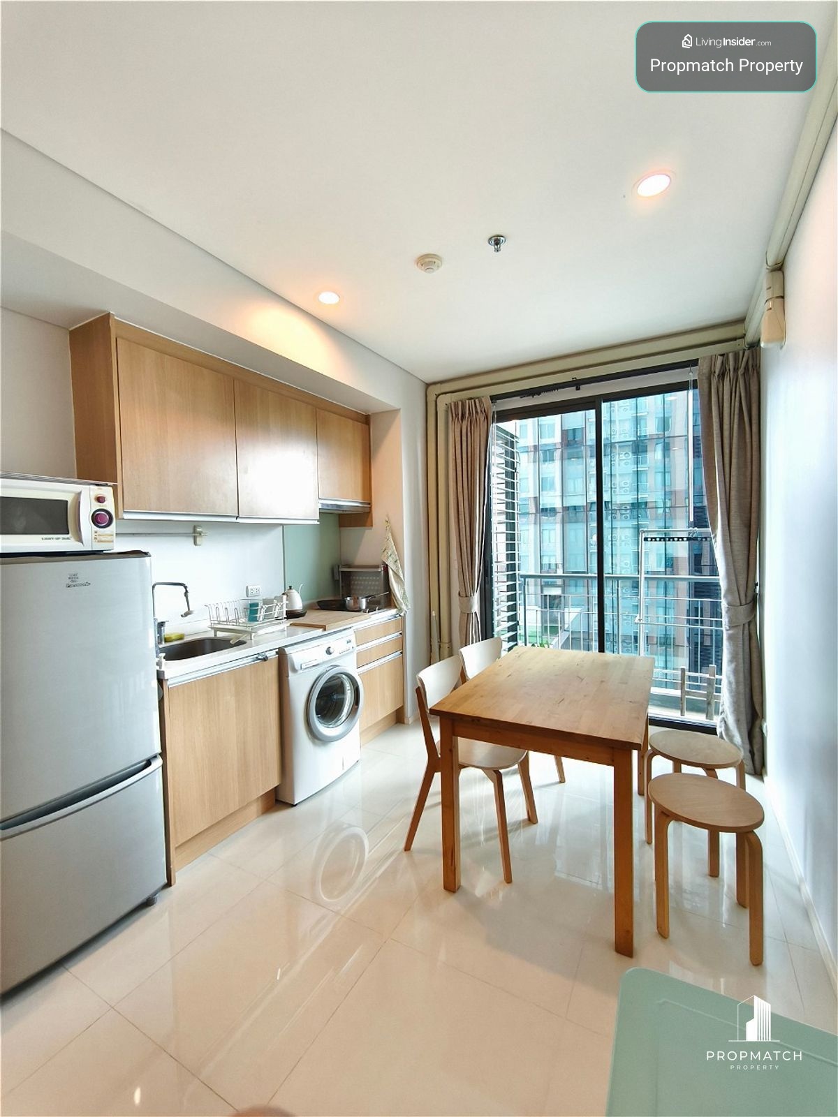 ✨Flash Deal ✨Villa Asoke ( 1Bed 1Bath 40SQM.) พร้อมอยู่ ! เพียง  4,990,000 บาท Tel.0981315848 @propmatch – รูปที่ 2