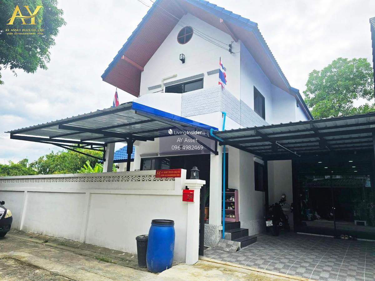 🏡ขายด่วน (รับสัญญาเช่าซื้อ)บ้านเดี่ยวหลังใหญ่ 53 ตรว. สุขาภิบาล 5 ซอย 58 หลังริม รีโนเวทใหม่ทั้งหลัง ตกแต่งพร้อมอยู่ เฟอร์ทั้งหลัง **หิ้วกระเป๋าใบเดียวเข้าอยู่ได้เลย       Loading...