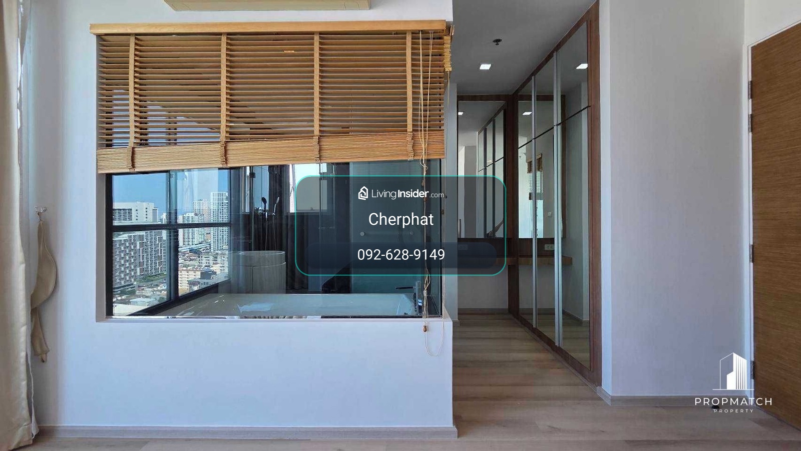 🔥Reservation for Rhythm Phahon-Ari is gone, only 6.95 million baht✅ (2 bedrooms, 2 bathrooms) 66 sq m., beautiful open view, city view, good position /📲092-6289149 – รูปที่ 3