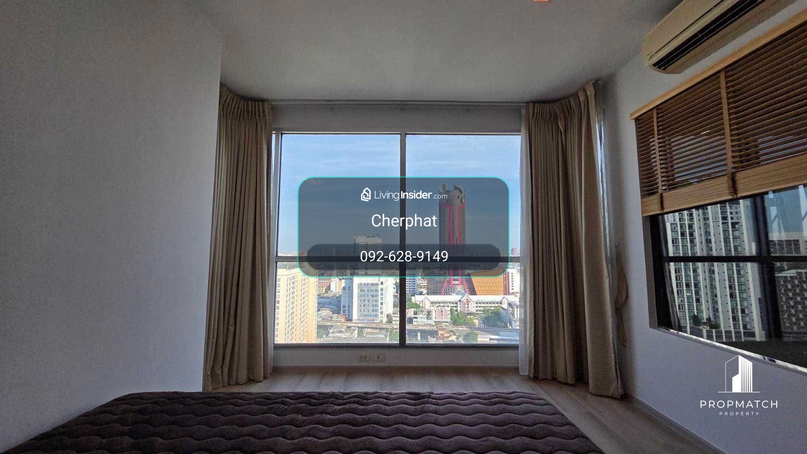 🔥Reservation for Rhythm Phahon-Ari is gone, only 6.95 million baht✅ (2 bedrooms, 2 bathrooms) 66 sq m., beautiful open view, city view, good position /📲092-6289149 – รูปที่ 2