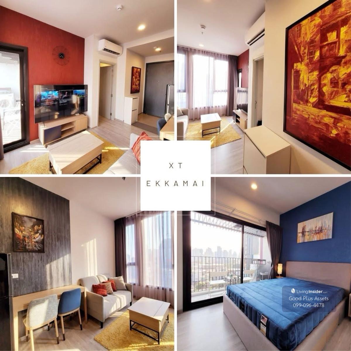 🌈For sale/rent XT Ekkamai, 9th floor, 1 bedroom (30 sq m)✨ Loading...