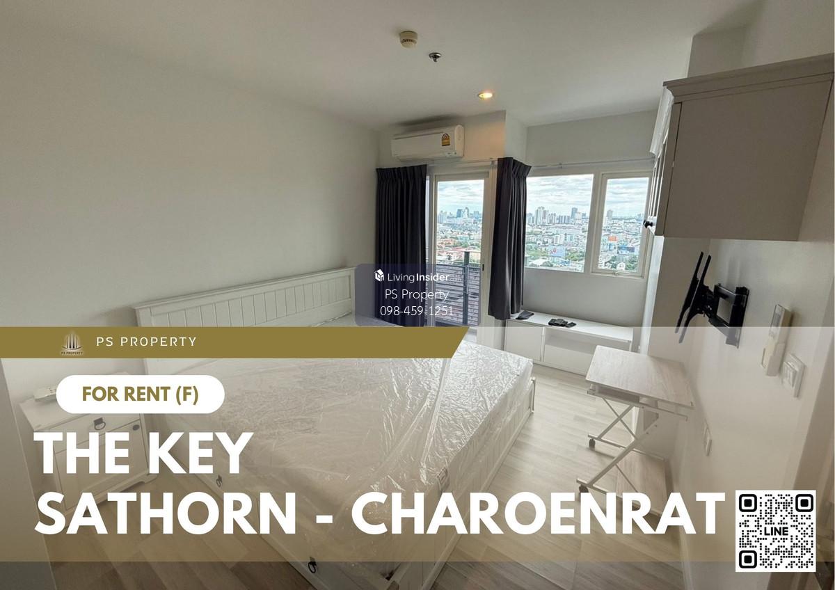 ให้เช่า 📍 The Key Sathorn - Charoenrat 📍 2 ห้องนอน 2 ห้องน้ำ เฟอร์นิเจอร์ และ เครื่องใช้ไฟฟ้าครบ ใกล้ BTS สุรศักดิ์ Loading...