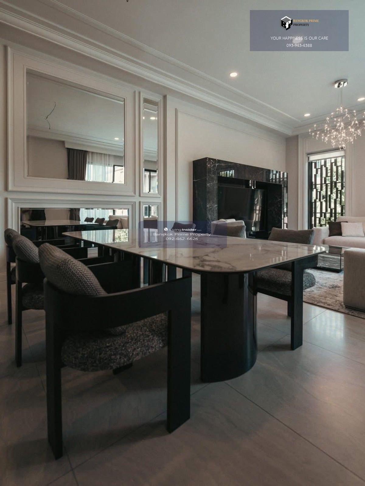 Vana Residence Rama 9-Srinakarin | Fully furnished & electrical appliance 3-story detached house with elevator, ready to move in, corner house #2025102512517  Loading...