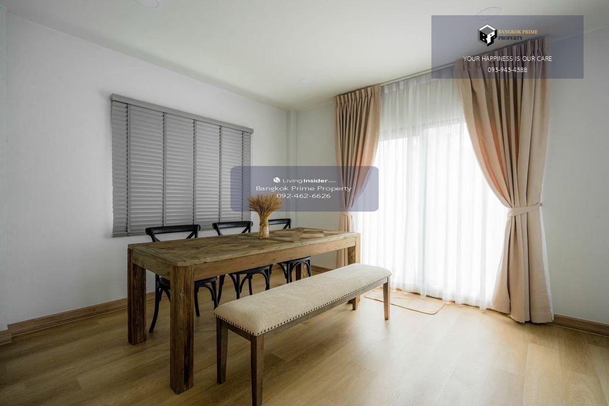 Centro Bangna | Corner detached house, north face, peaceful village, convenient entry and exit on many routes 🏡 #2025101812428  Loading...