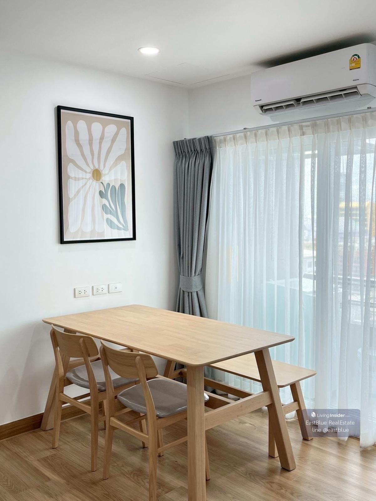 คอนโดใจกลางเมือง 1 นอน 46 ตรม. ราคาเพียง 22,000 บาท/เดือน! พร้อมสิ่งอำนวยความสะดวกครบครัน เดินทางสะดวก BTS/MRT ใกล้มือ! Loading...