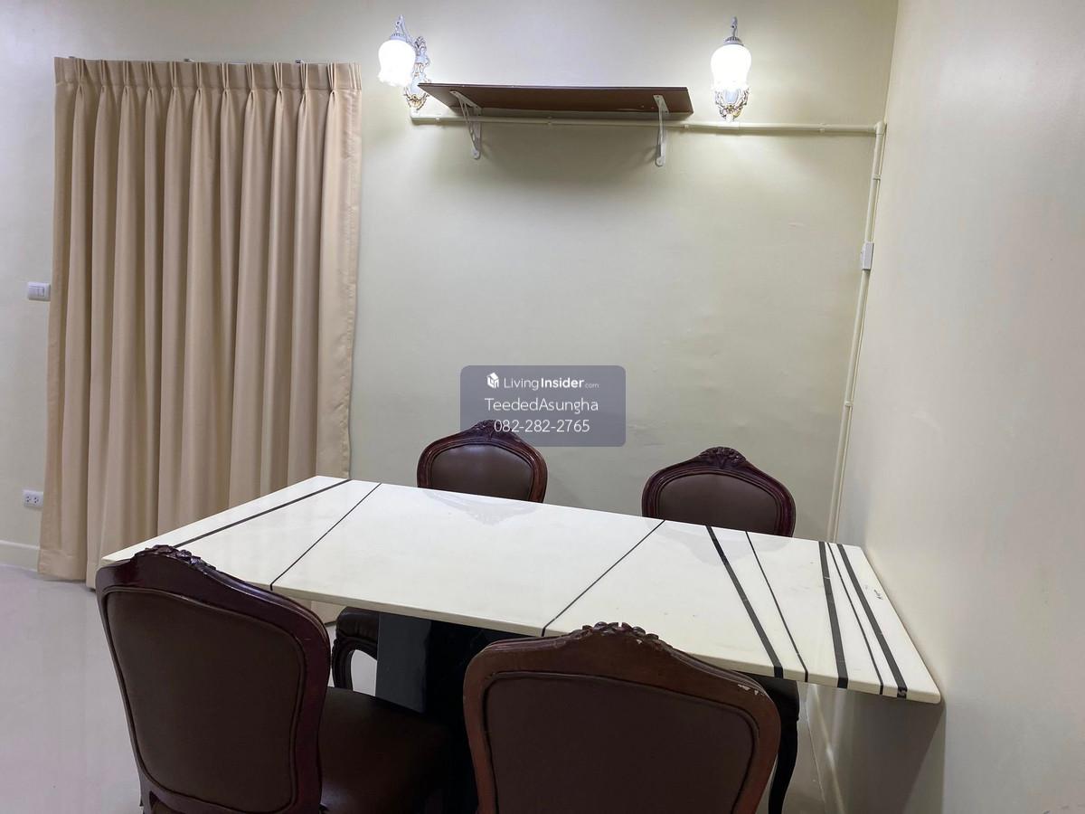 For rent, in front of the house, not hitting anyone, 17.5 sq m, 3 bedrooms, 2 bathrooms, 2-story townhome, Pruksa Ville 57, Phatthanakan 38 Loading...