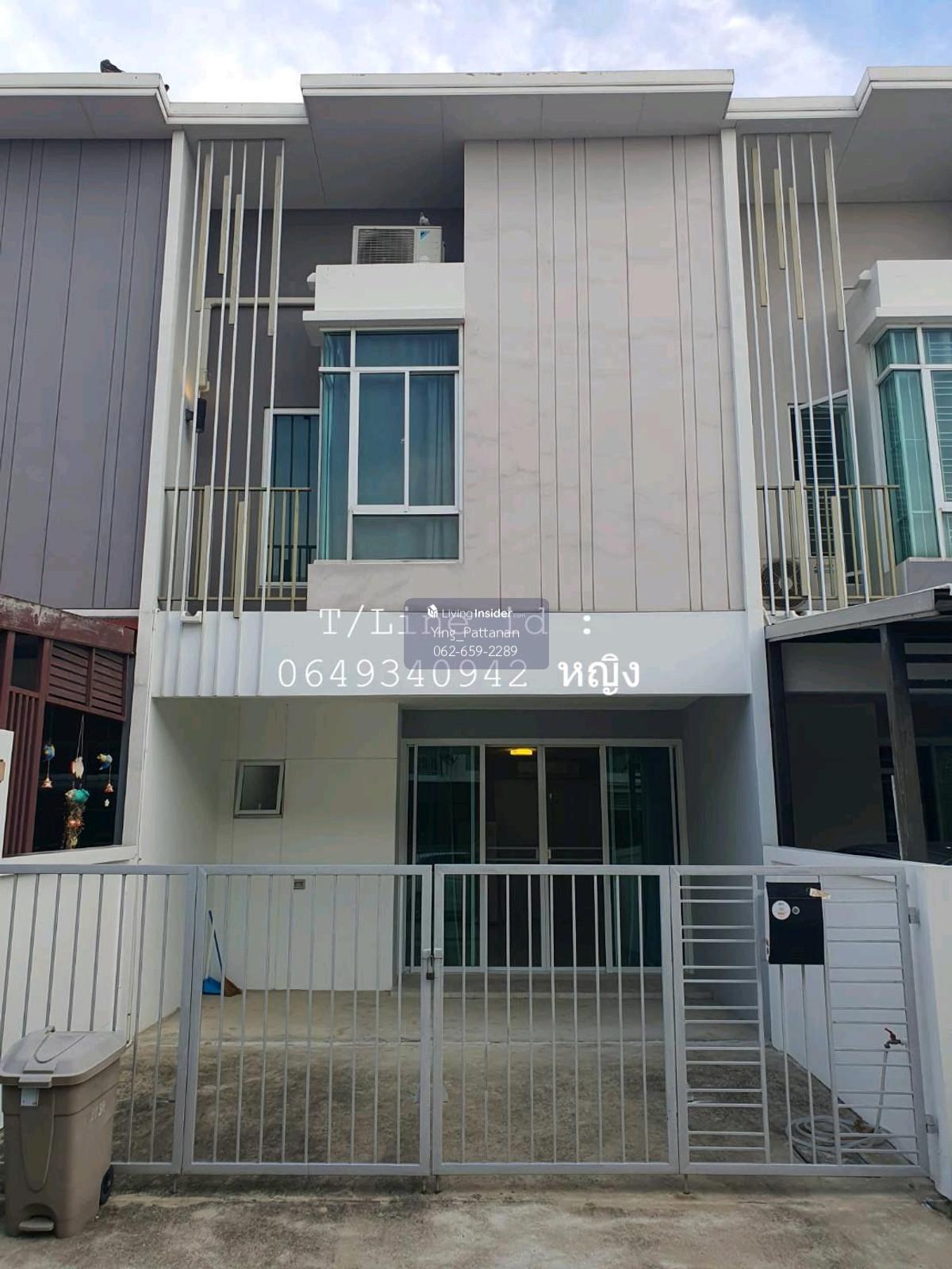 🚩ให้เช่าทาวน์โฮมทำเลดีเดินทางเพียง 10 นาที ถึงม.มหิดลศาลายา (ว่าง 2 หลัง)พร้อมเฟอร์นิเจอร์ เครื่องใช้ไฟฟ้า ว่าง ขนาด 3 ห้องนอน และ 2 ห้องนอน(หลังมุม) Loading...