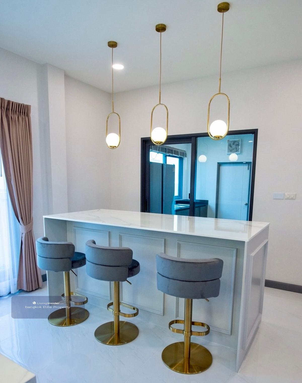 🏡 FOR RENT Single house, The City Bangna, 4 bedrooms, 5 bathrooms, large house, luxuriously decorated, near Mega Bangna. Loading...