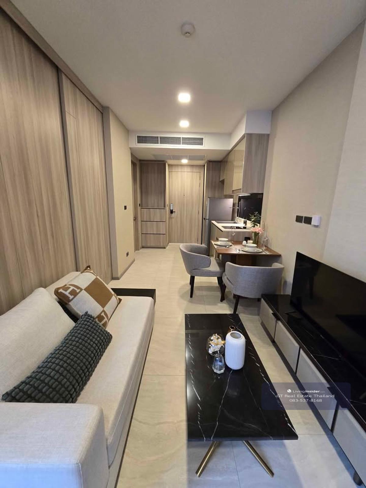 Condo Fynn Sukhumvit 31, convenient travel, near BTS, there is a shuttle, beautiful room, fully furnished, ready to move in!! Loading...