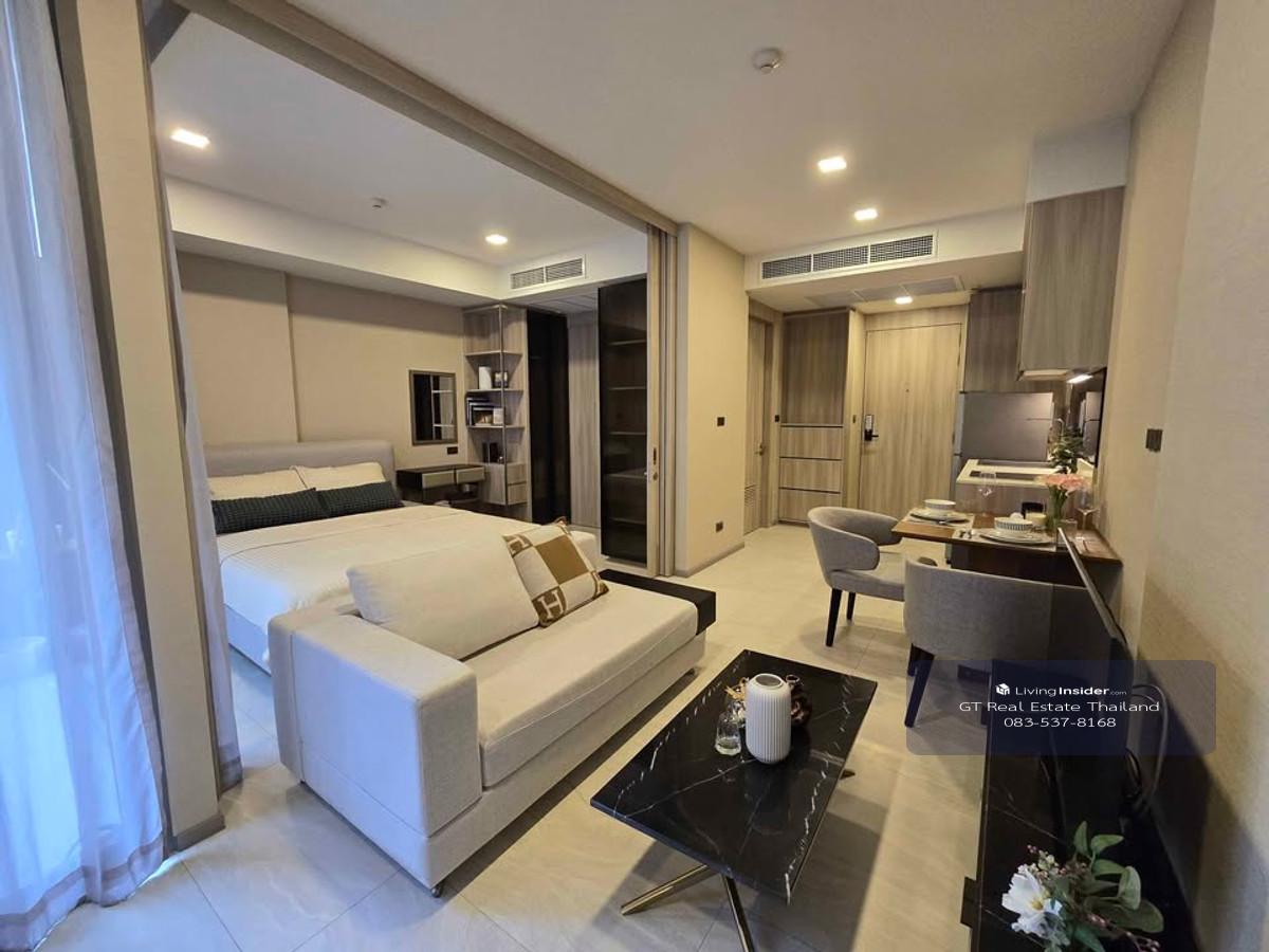 Condo Fynn Sukhumvit 31, convenient travel, near BTS, there is a shuttle, beautiful room, fully furnished, ready to move in!! Loading...