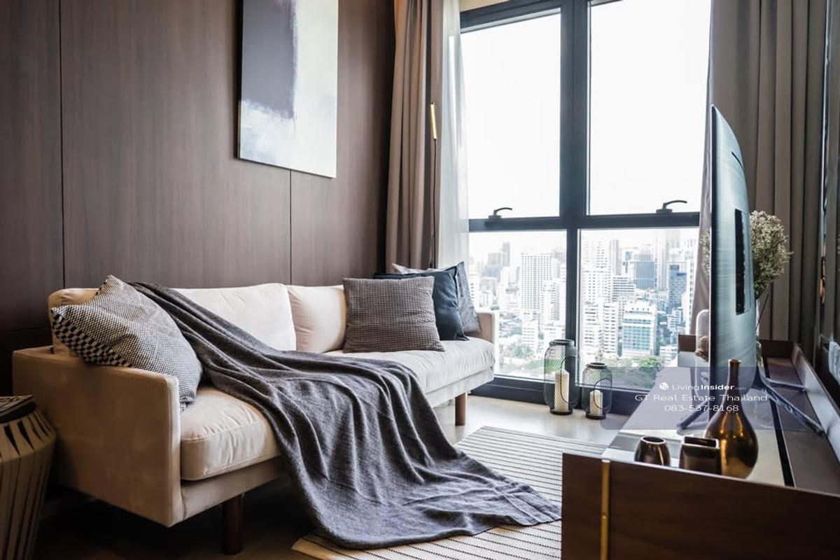 Ashton Asoke Condo, convenient travel, near BTS, there is a shuttle, beautiful room, fully furnished, ready to move in. Loading...