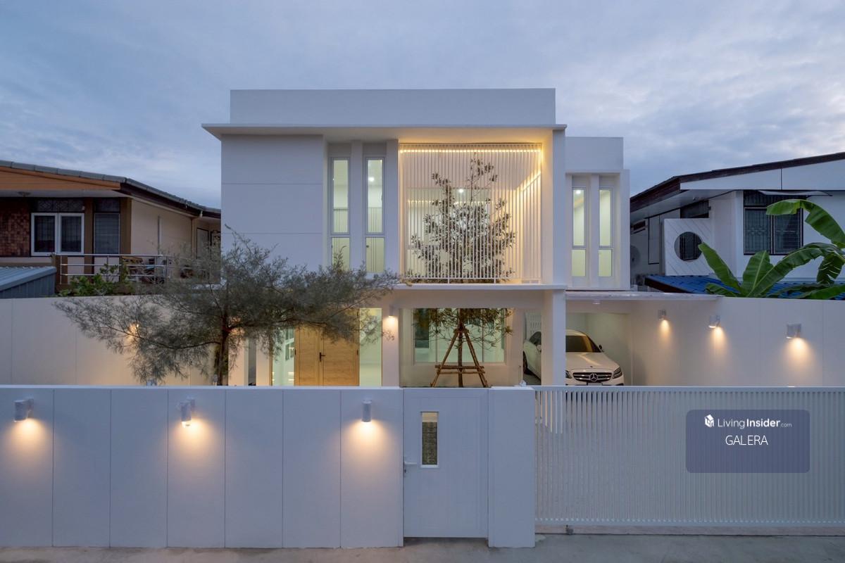 ขายบ้านเดี่ยว 2 ชั้น ขนาดที่ดิน 49 ตร.ว. ใกล้รถไฟฟ้าสายสีชมพู Loading...